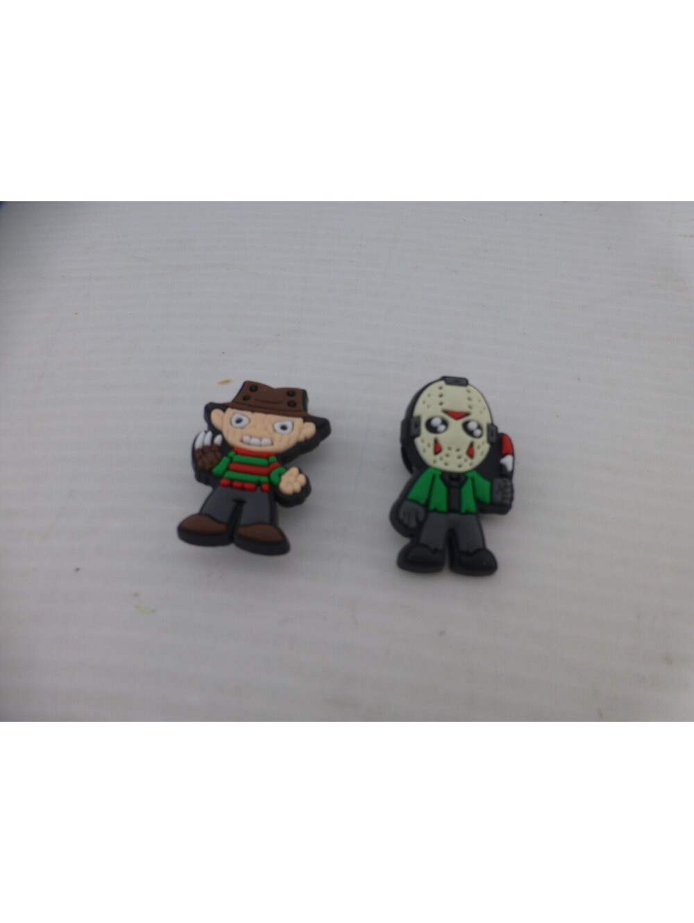 Freddy Krueger  & Jason Voorhee 2 piece  Shoe Charms /croc charms /jibbetz - I52
